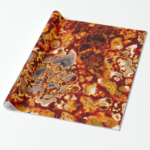 Rust-Coloured Quartz Wrapping Paper