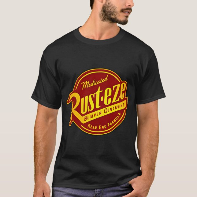 Rust-Eze Bumper Sticker?/T-Shirt T-Shirt (Front)