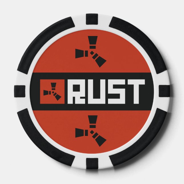 RUST Gamer Poker Chips (Front)