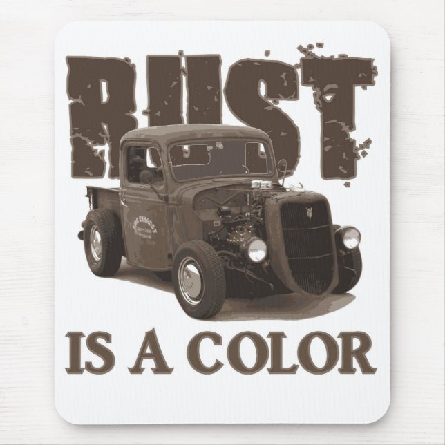 Rust Mouse Pad (Front)