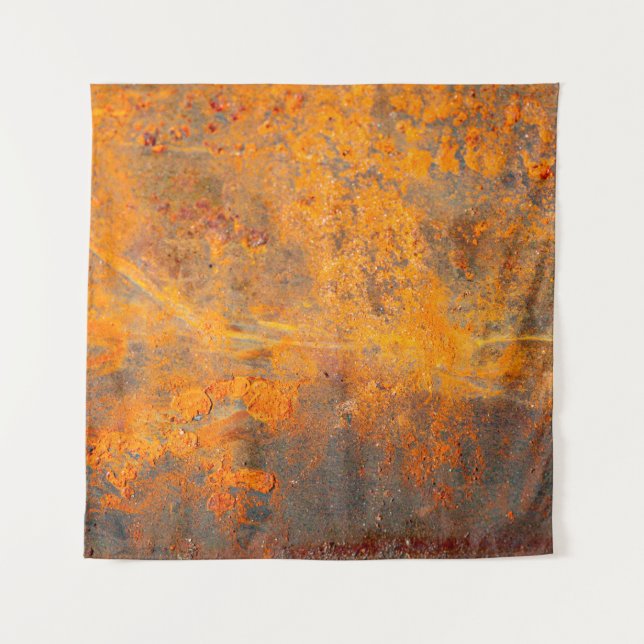 rust on iron as backgroundbackground,abstract,dirt tapestry (Front)