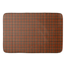 Rust Orange & Brown Tartan Plaid Pattern