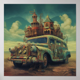 Rust & Reverie: The Traveling Dreamhouse Poster