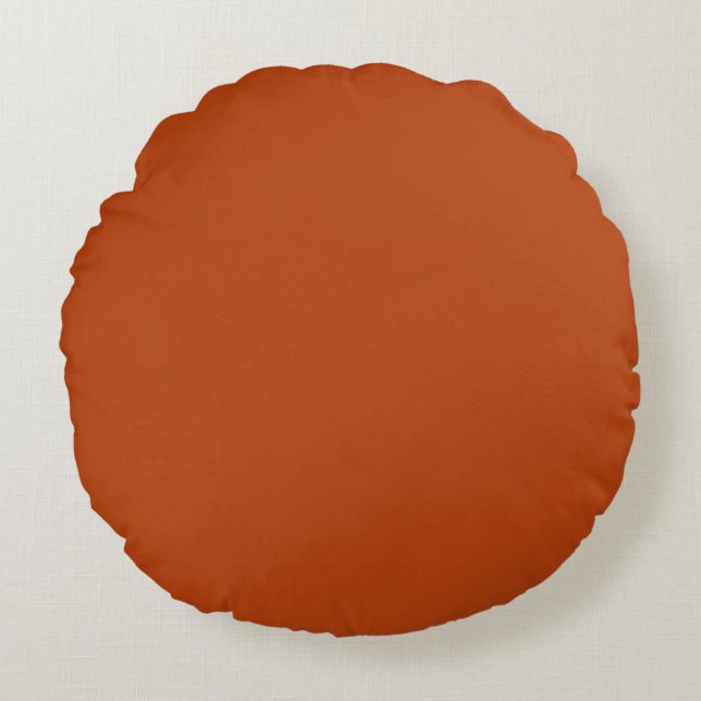 Rust Round Cushion (Front)