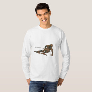 Rust Ski Long Sleeve T-Shirt