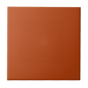 Rust Solid Colour Tile