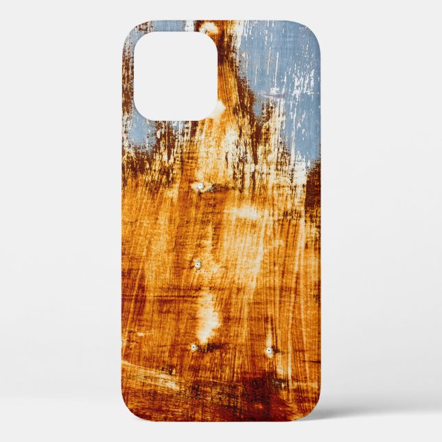 Rust steel sheet, textured background. Case-Mate iPhone case (Back)
