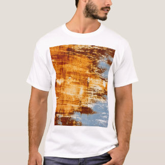Rust steel sheet, textured background. T-Shirt