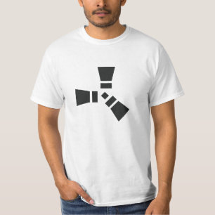 RUST Symbol Black on Clear T-Shirt