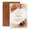 Rust Terracotta Flowers and Pampas Grass Wedding