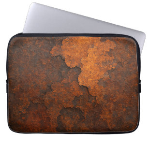 Rust Texture Grunge Background Metal Design Laptop Sleeve