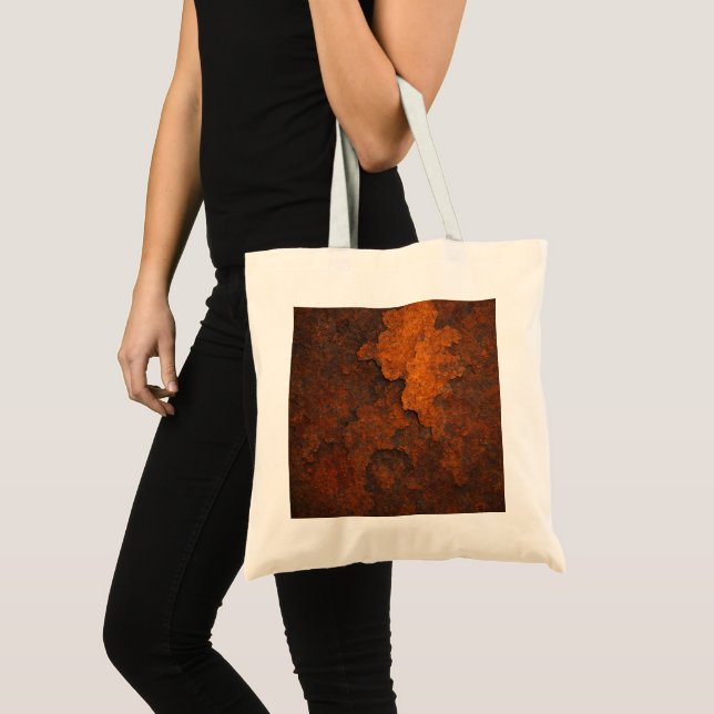 Rust Texture Grunge Background Metal Design Tote Bag (Front (Product))