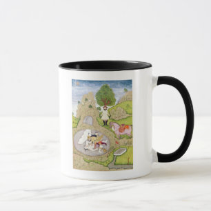 Rustam killing the White Demon Mug