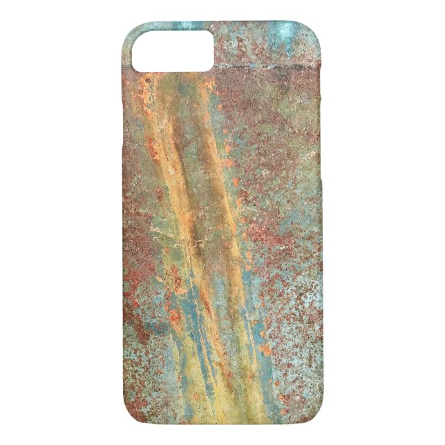 Rusted copper phone case (Back)