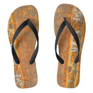 rusted metal jandals