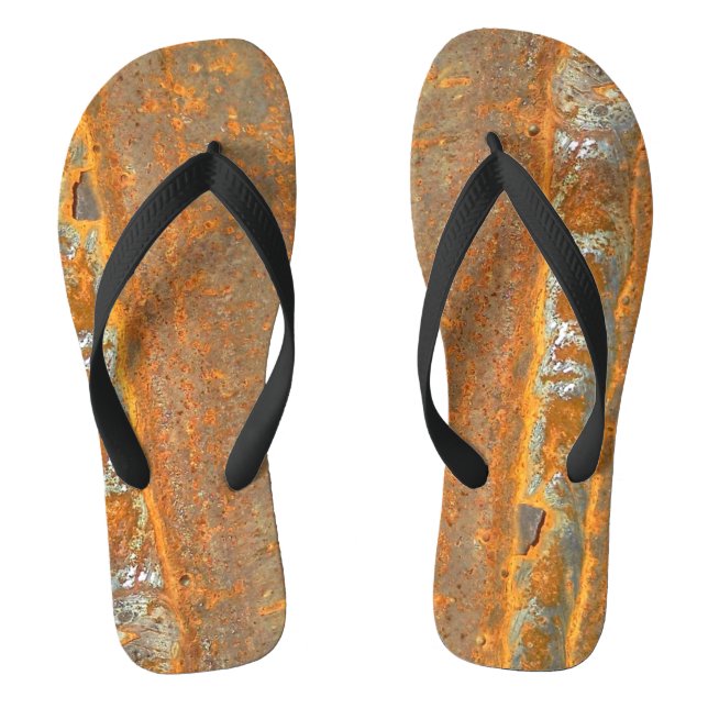 rusted metal jandals (Footbed)