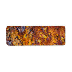 Rusted metal surface