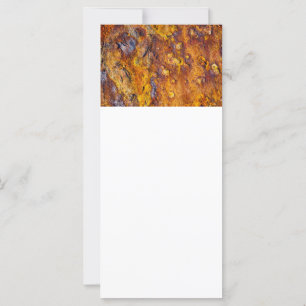 Rusted metal surface