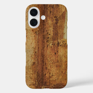 Rusted Metal Surface iPhone 16 Case