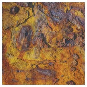 Rusted metal surface fabric