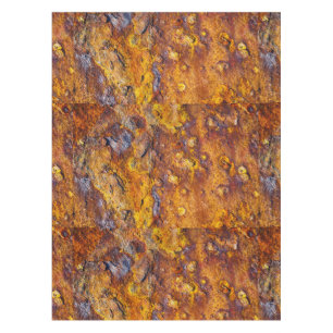 Rusted metal surface tablecloth