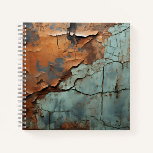 Rusted Metal Texture Old Rusty Metal Notebook