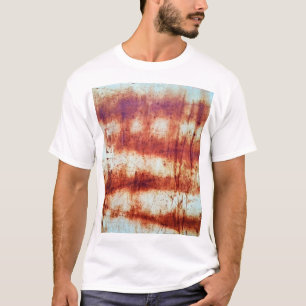 Rusted metal, textured background. T-Shirt