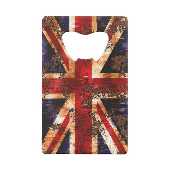 Rusted Patriotic United Kingdom Flag (Front)
