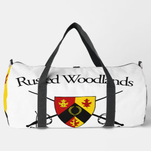 Rusted Woodlands Fencing Duffle Large Bag