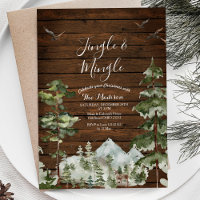 Rusti Wood Winter Animal Jingle & Mingle Forest