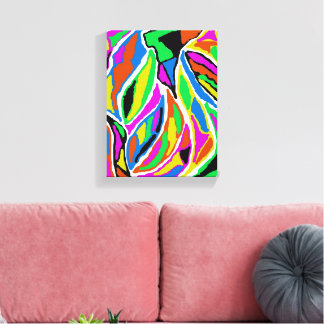 Rustic Abstract Canvas Print