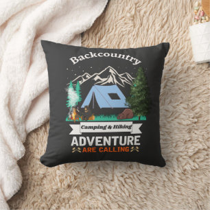 Rustic Adventure is Calling Cushion