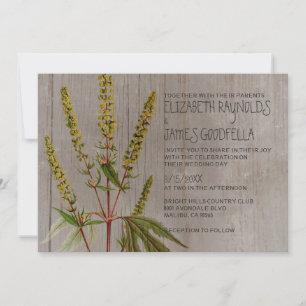 Rustic Ambrosia Wedding Invitations
