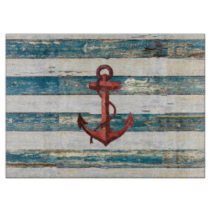 Rustic Anchor Cutting Board