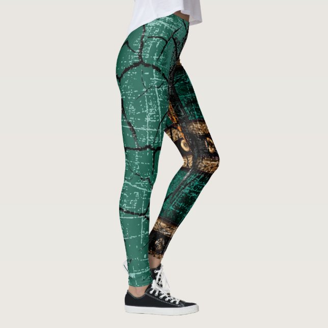 Rustic Antique Ancient Renaissance Tome 1 Leggings (Right)