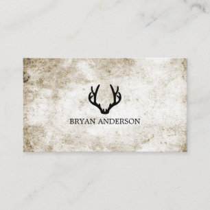Rustic Antler Business Card