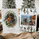 Rustic Antler Christmas Card Invitations<br><div class="desc">Photo Christmas Card - Ready to be personalised by you!</div>
