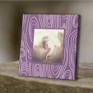 Rustic Any Colour Wood Grain Vintage Modern Art Canvas Print