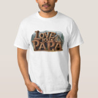 *~* Rustic AP86 LOVE PAPA Father's Day