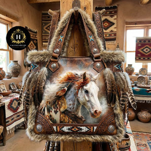 Rustic Appaloosa Western Portrait Tissue Paper