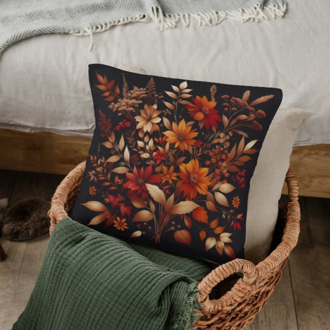 Rustic Autumn Bloom Cushion (Creator Uploaded)