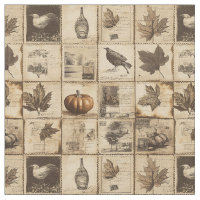 Rustic Autumn Ephemera Collage | Warm Earthy (2)