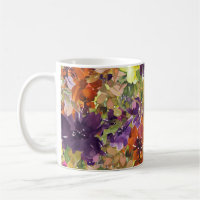 Rustic Autumn Fall Floral Pattern