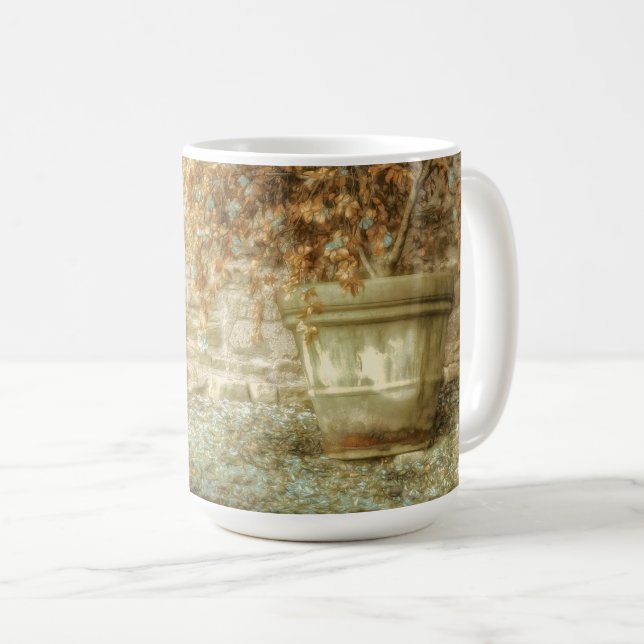 Rustic Autumn Garden Coffee Mug (Front Right)