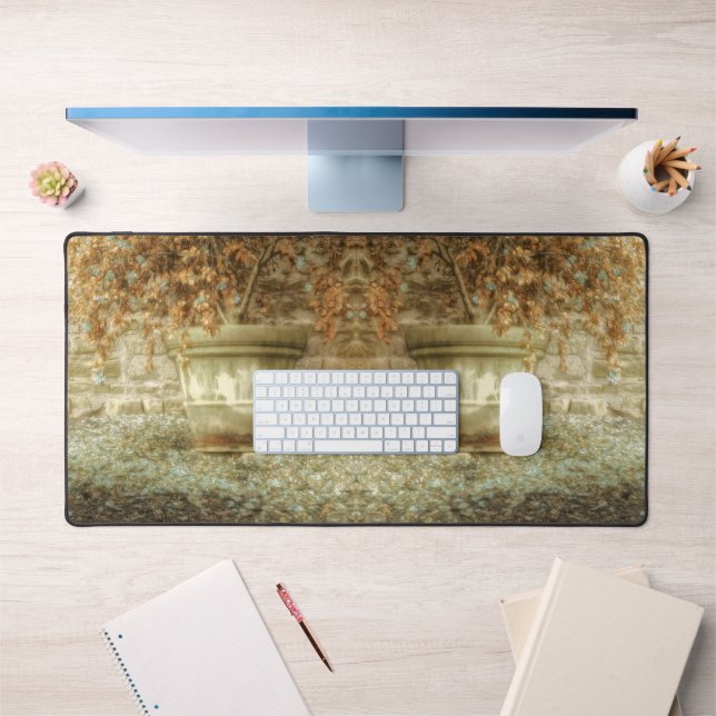 Rustic Autumn Garden Desk Mat (Office 1)