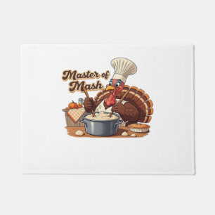 Rustic Autumn Harvest Folk Classic T-Shirt Doormat