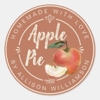 Rustic Autumn Leaf Homemade Apple Pie