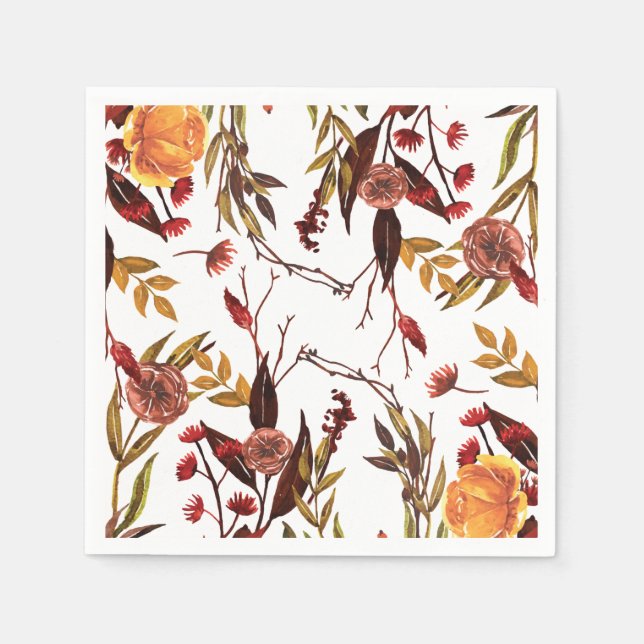 Rustic Autumn Napkin (Front)