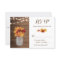 Rustic Autumn String Lights Mason Jar Wedding RSVP
