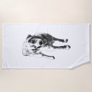 Rustic Autumn Watch Beach Towel